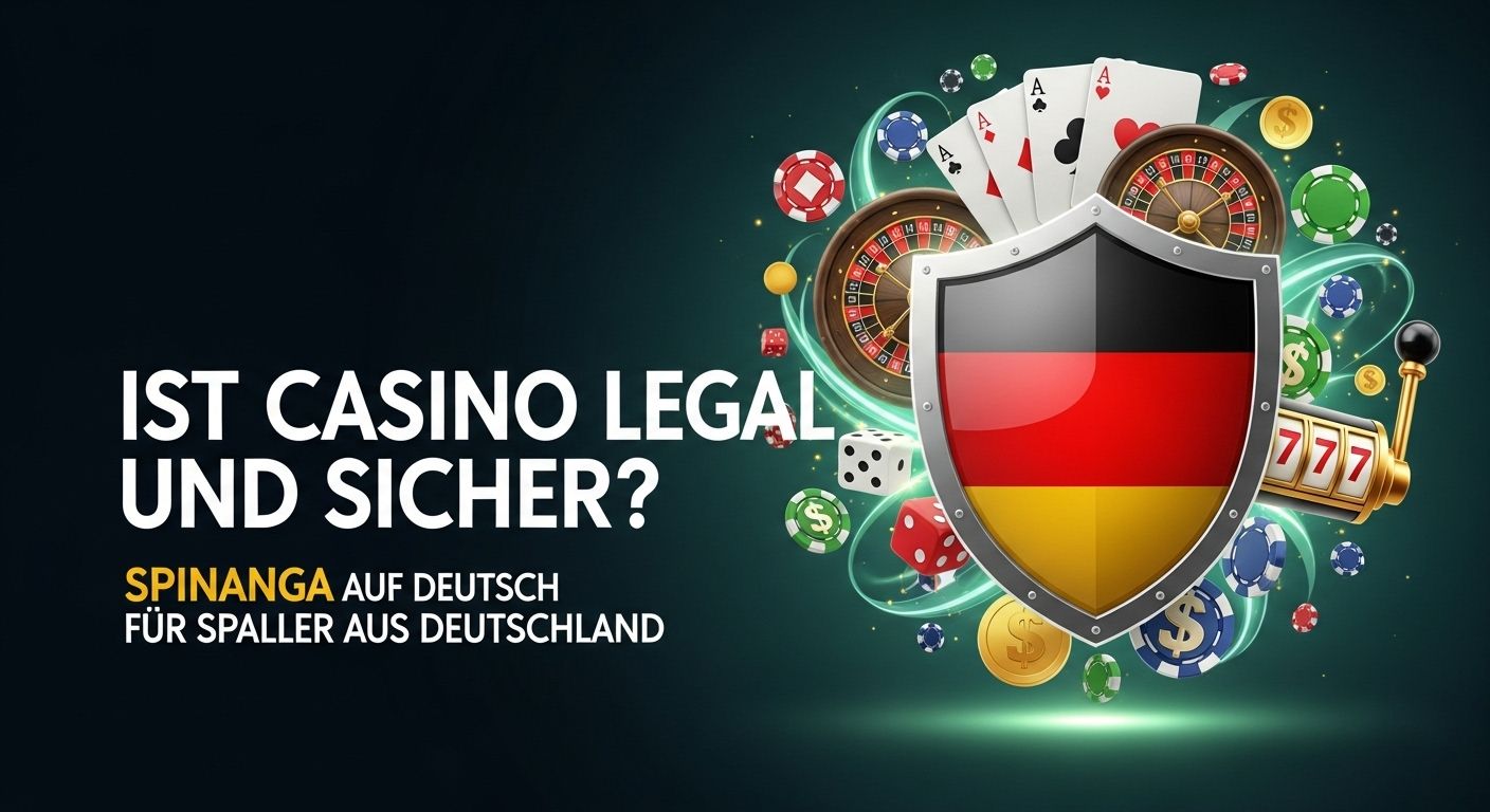 Ist das Casino legal und sicher? spinanga casino no deposit bonus